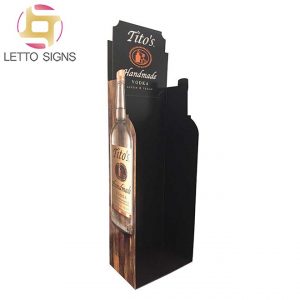 18 Years Factory Pop Pos Retail Store Product Advertising Cardboard Water Liquor Beer Wine Bottle Display Stand
